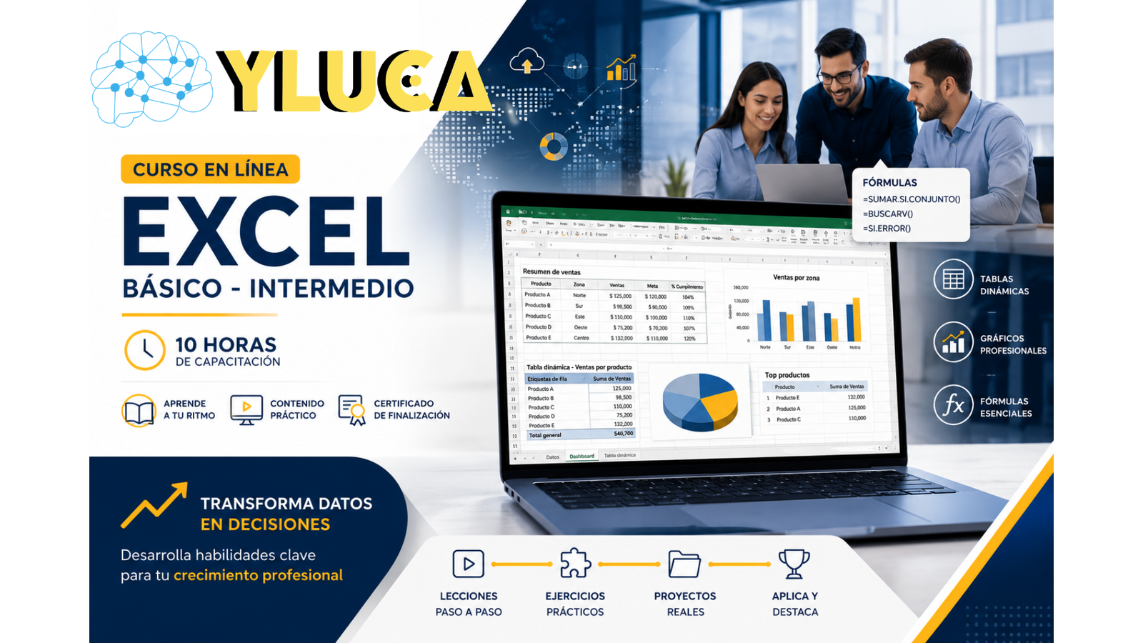 EXCEL para la Administración de Proyectos Personales y Empresariales