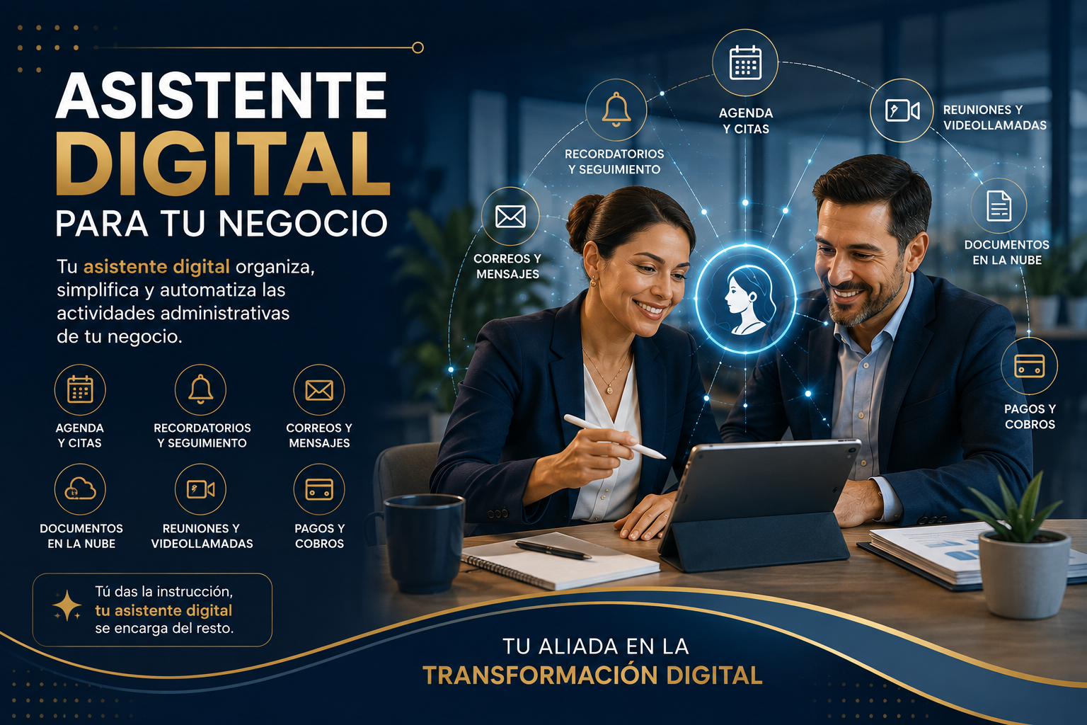 Asistente digital para tu negocio